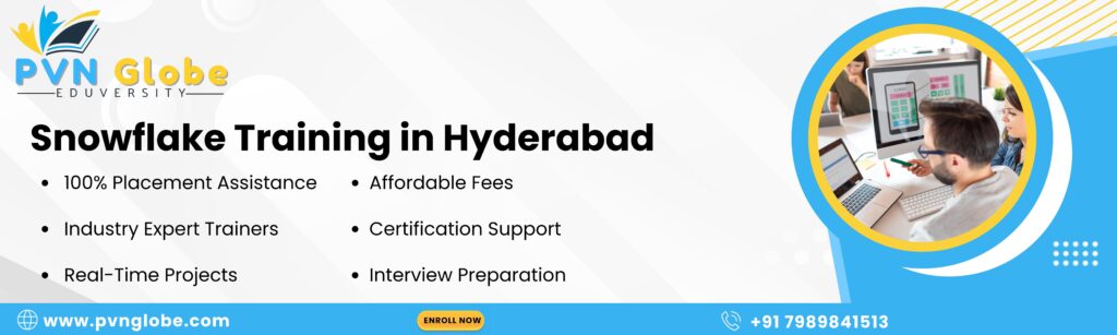 Snowflake Training in Hyderabad