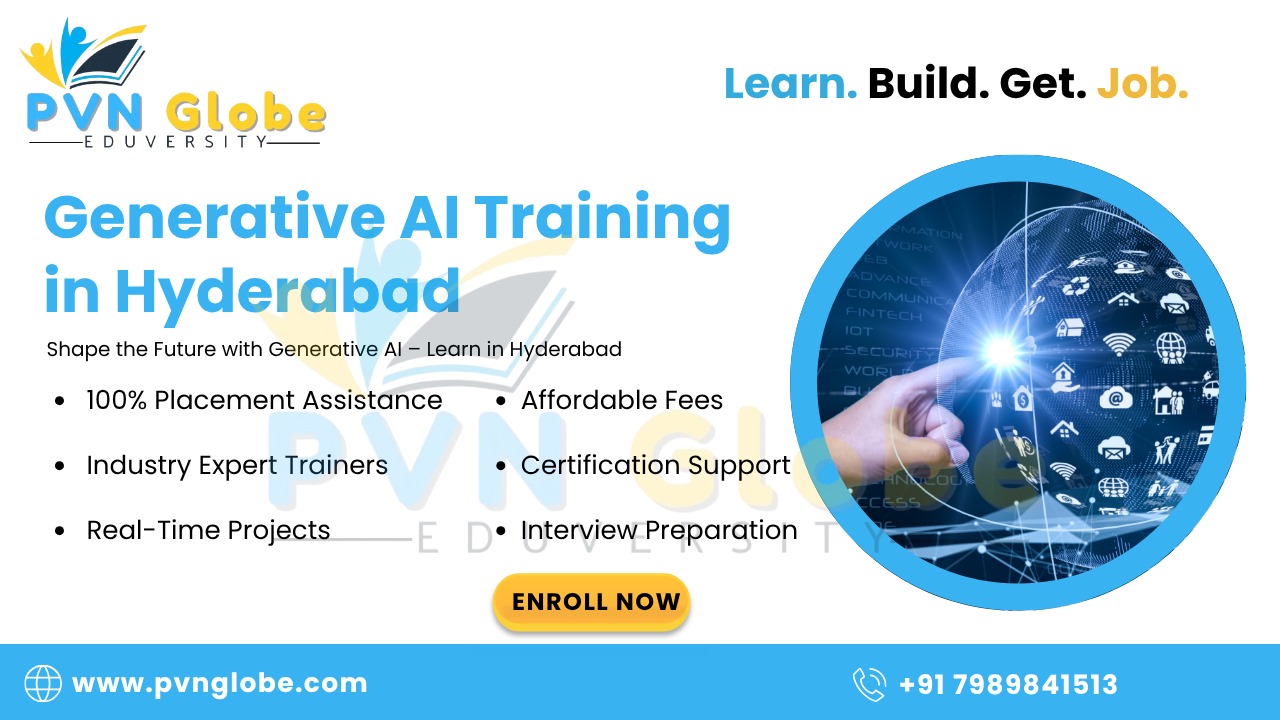 Generative AI Training in Hyderabad