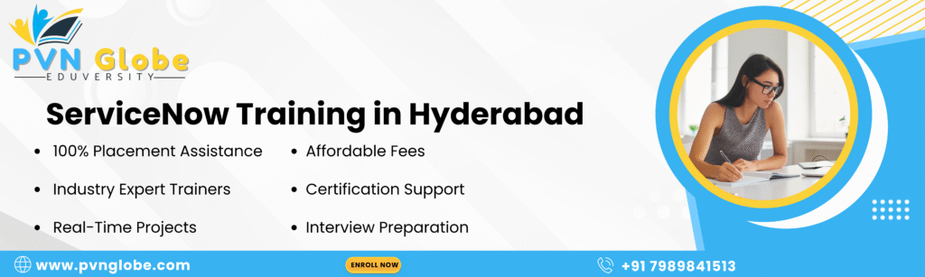 ServiceNow Training in Hyderabad