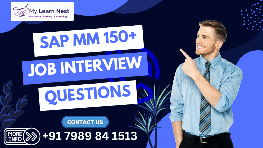 SAP MM Interview Questions & Answers - Real Time Examples