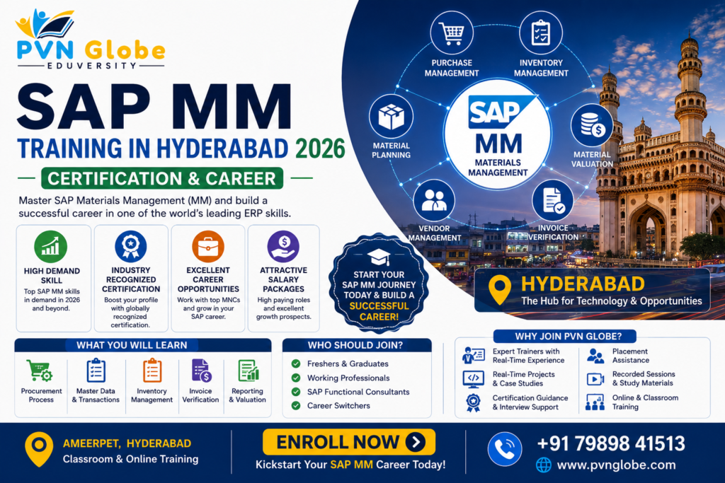 SAP MM Training in Hyderabad