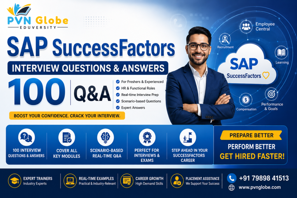 SAP SuccessFactors interview questions and answers for freshers and experienced professionals