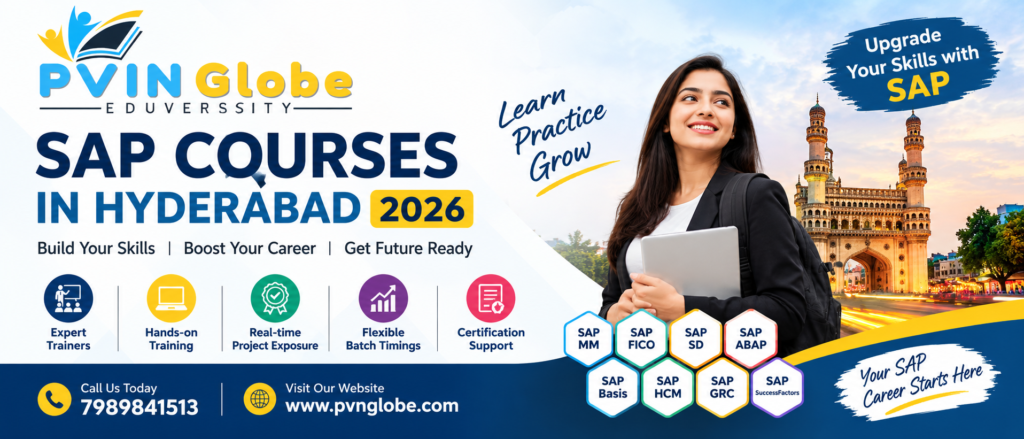 SAP Courses in Hyderabad 2026 – PVN Globe Academy SAP Training