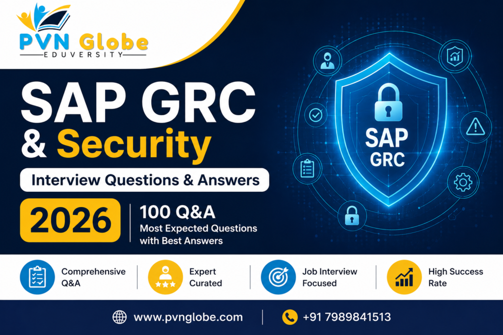 SAP GRC Security Interview Questions and Answers for Freshers and Experienced Professionals
